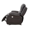 44″ X 40″ X 40″ Gray Power Reclining Chair