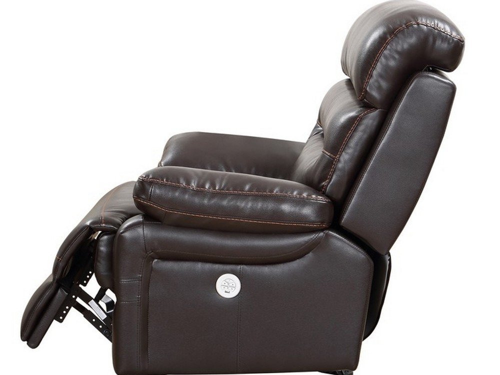 43″ X 40″ X 41″ Brown Power Reclining Chair